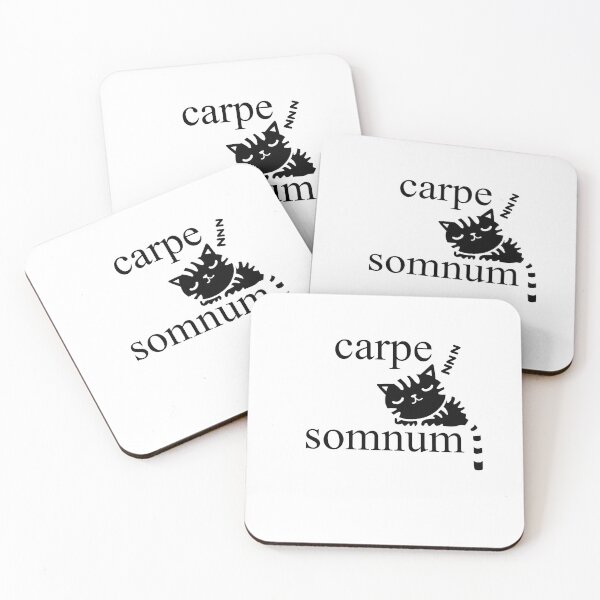 Item preview, Carpe Somnum (Black) designed and sold by MAMMAJAMMA.