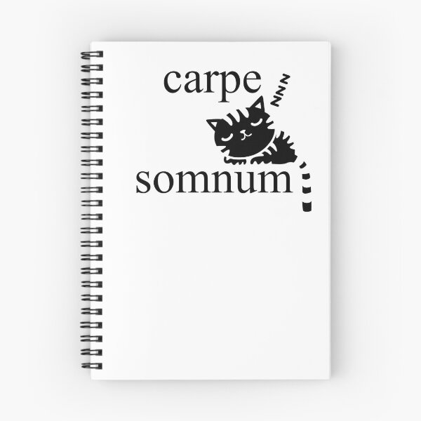 Item preview, Carpe Somnum (Black) designed and sold by MAMMAJAMMA.
