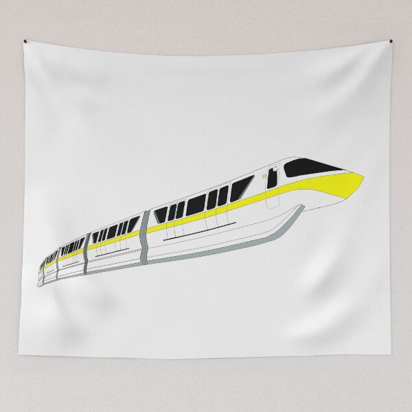 Item preview, Yellow monorail designed and sold by FandomTrading.