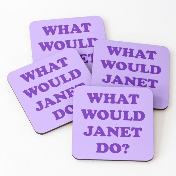 Item preview, what would janet do? the good place designed and sold by megxohanlon.