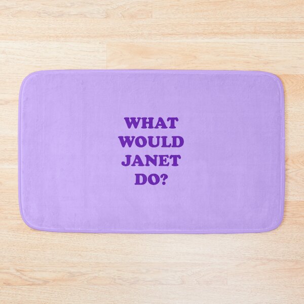 Item preview, what would janet do? the good place designed and sold by megxohanlon.