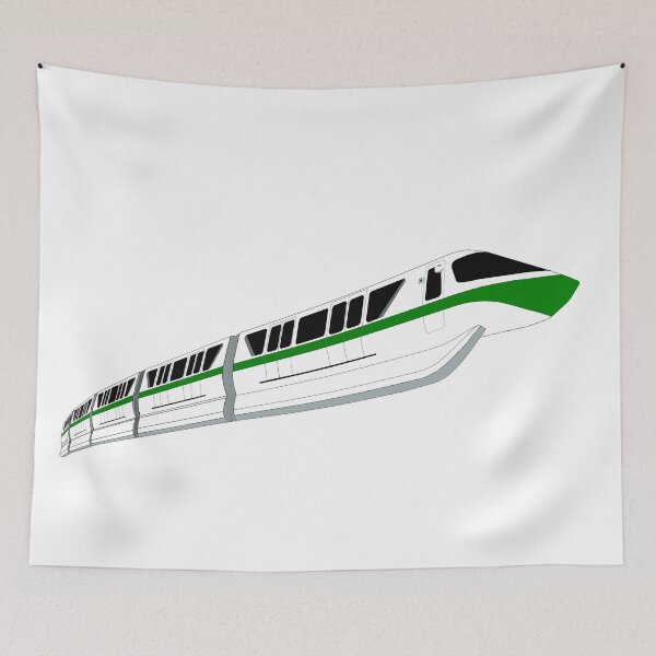 Item preview, Green Monorail designed and sold by FandomTrading.