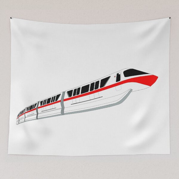 Item preview, Red Monorail designed and sold by FandomTrading.