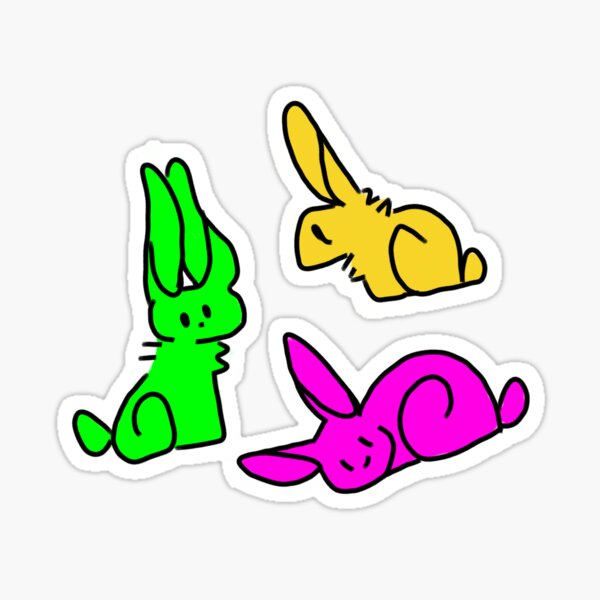 Neon Bunnies Gifts Merchandise Redbubble - neon bunny ears went on sale roblox youtube