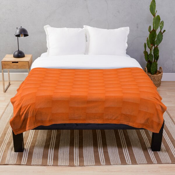 Orange Throw Blanket