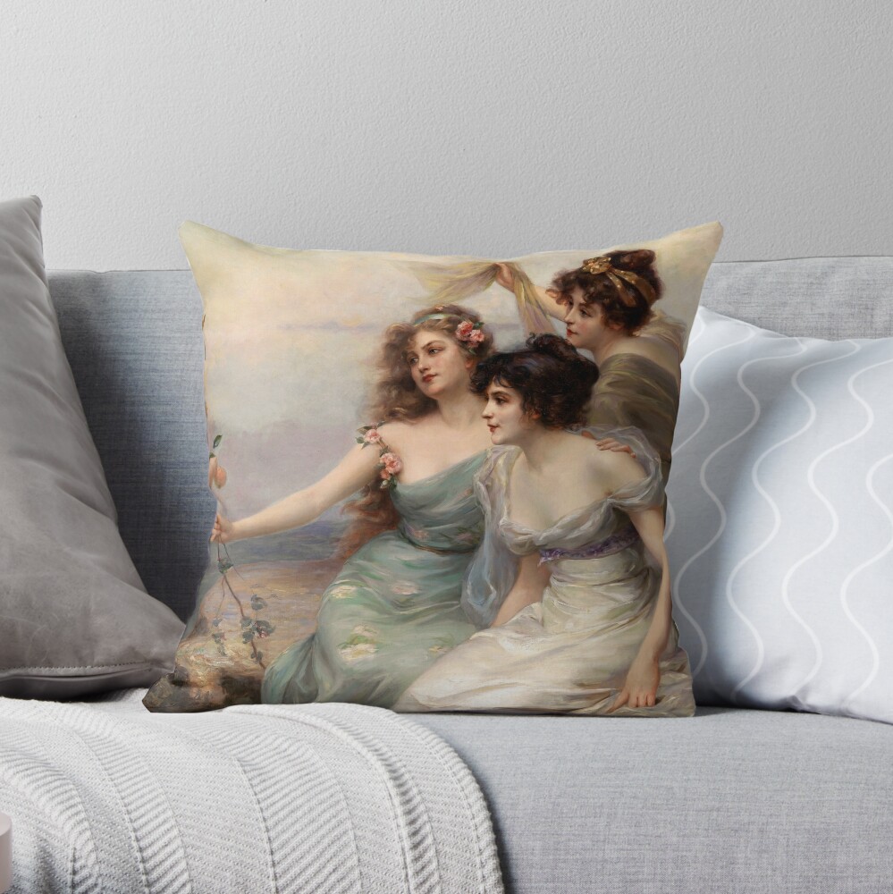 Item preview, Throw Pillow designed and sold by xzendor7.