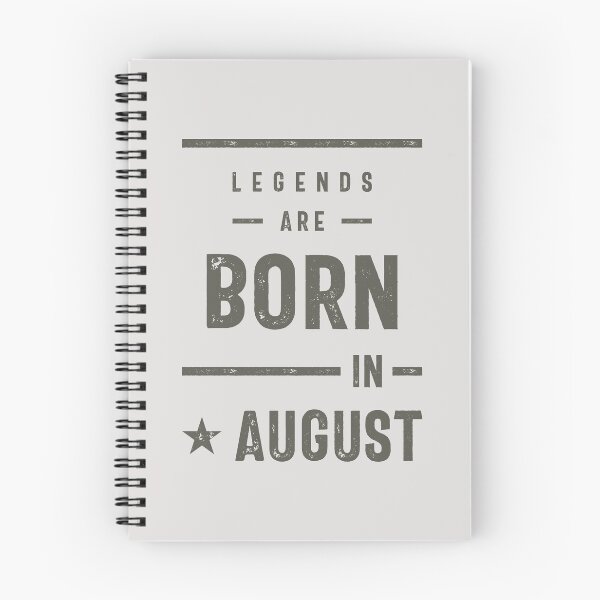 Item preview, Legends Are Born In August designed and sold by cidolopez.