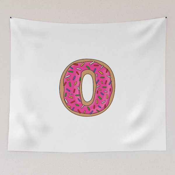 Item preview, Donut Letter O designed and sold by mynameisliana.
