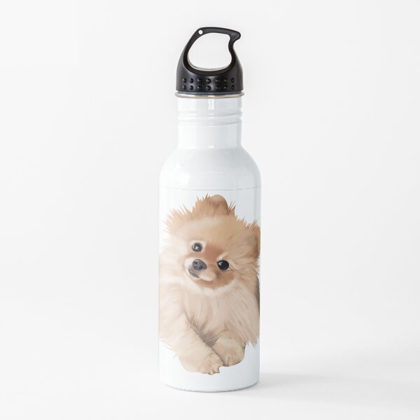 pomeranio Botella de agua