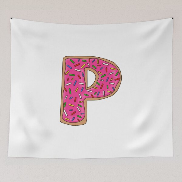 Item preview, Donut Letter P designed and sold by mynameisliana.