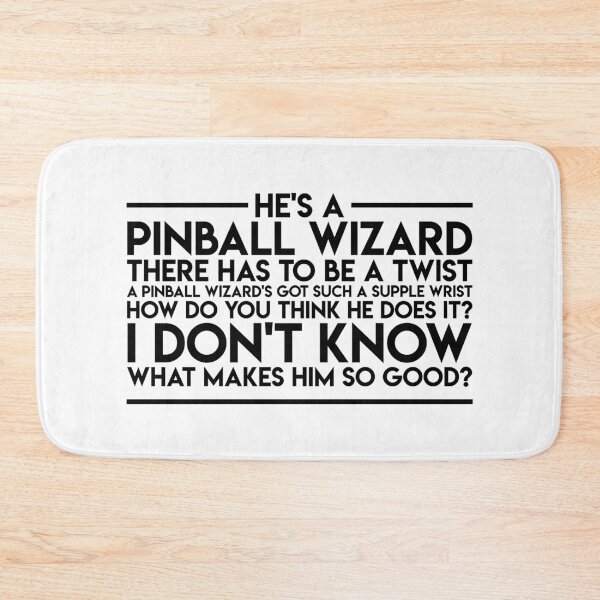 Item preview, Pinball Wizard (black) designed and sold by didijuca.