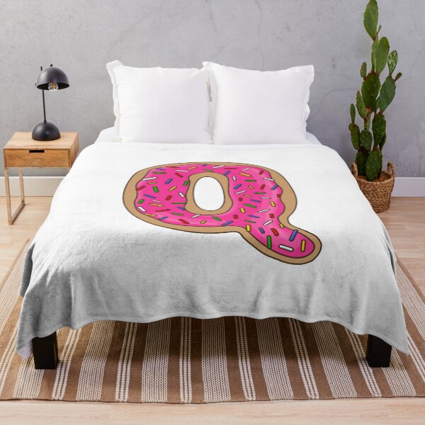Item preview, Donut Letter Q designed and sold by mynameisliana.