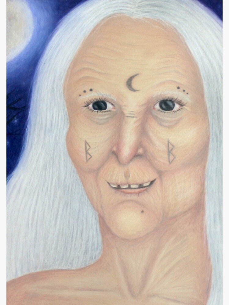 Fairytale evil witch illustration no. 2 by ElisesArtShop