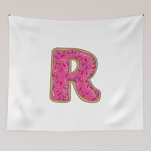 Item preview, Donut Letter R designed and sold by mynameisliana.