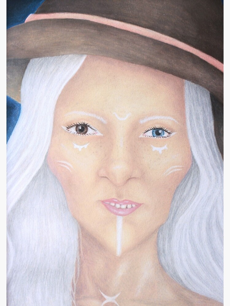 Wiccan witch portrait nr. 1 by ElisesArtShop