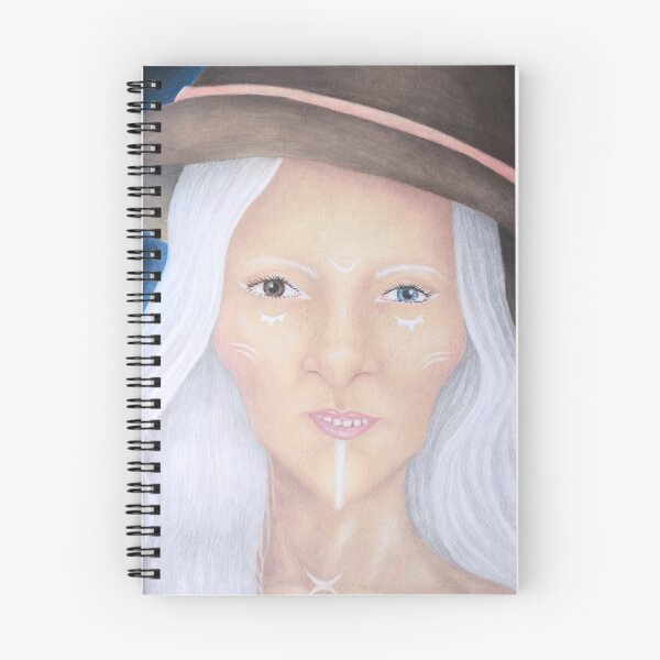 Item preview, Wiccan witch portrait nr. 1 designed and sold by ElisesArtShop.