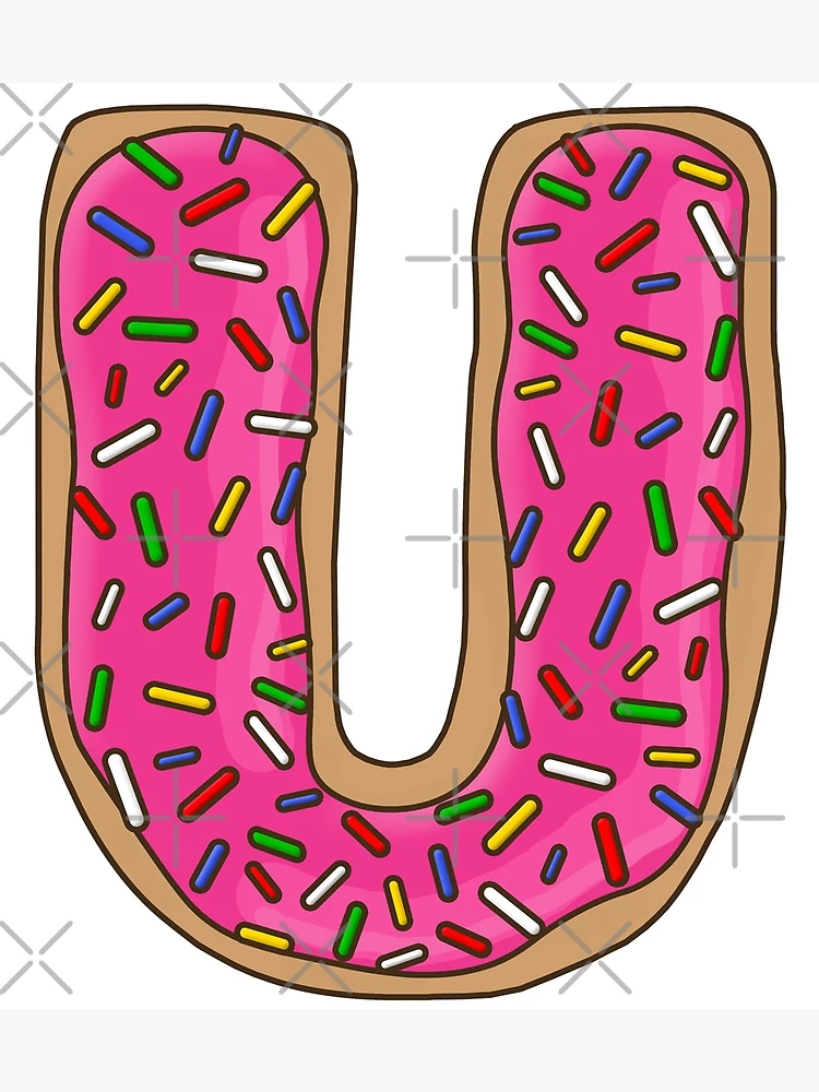 Donut Letter U
