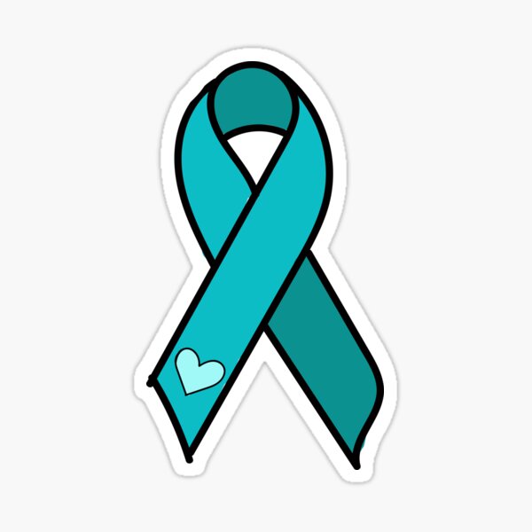 Drawing And Illustration Sexual Assault Png Teal Ribbon Sexual Assault Awareness Sublimation 