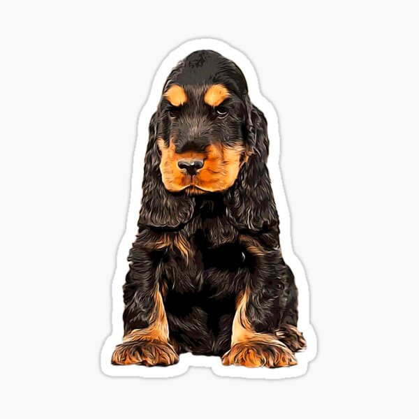 Cocker Spaniel - English Cocker Spaniel Cute Puppy Dog Sticker