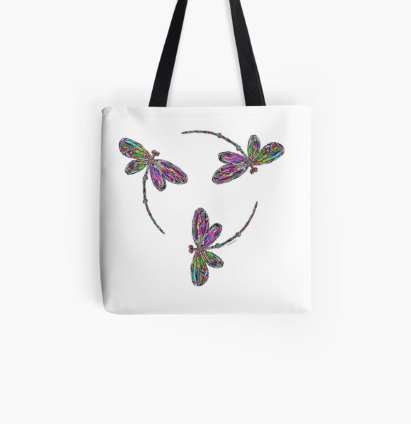Neon Trinity All Over Print Tote Bag