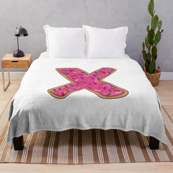 Item preview, Donut Letter X designed and sold by mynameisliana.