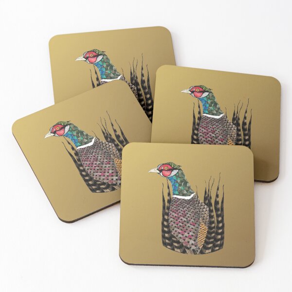 Item preview, Pheasant Maximalist Art designed and sold by Free-Spirit-Meg.