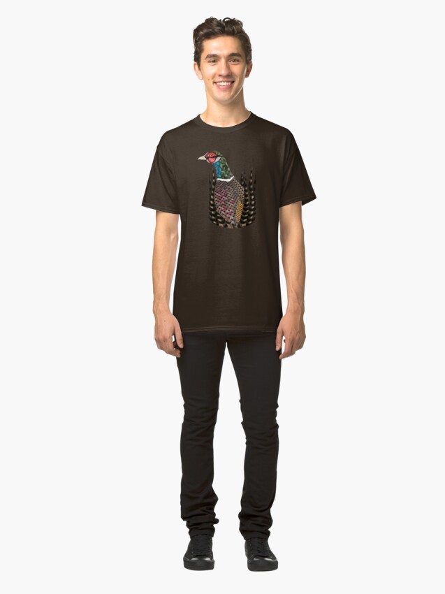 Alternate view of Pheasant Totem Classic T-Shirt