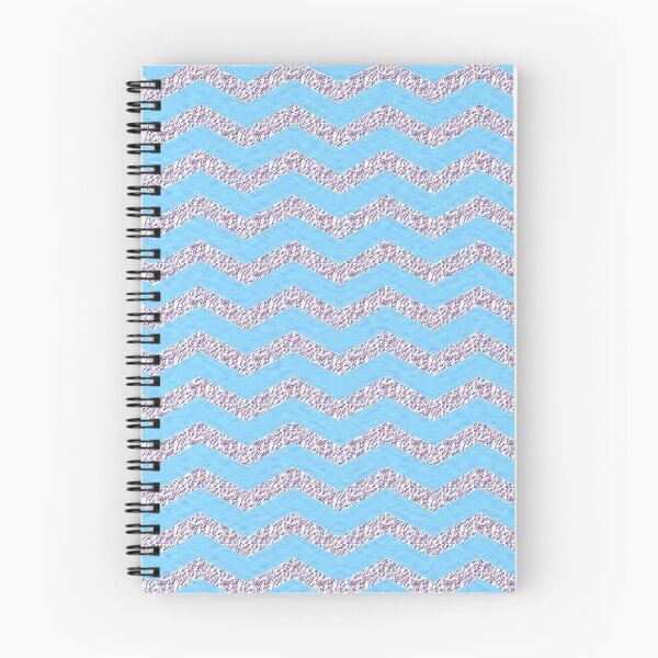 Item preview, Silver Blue ZigZag Formal designed and sold by PageDesigns.