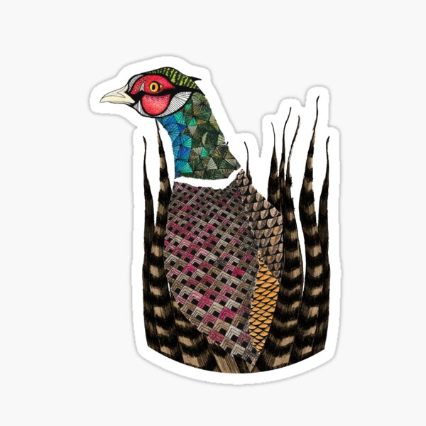 Pheasant Totem Sticker