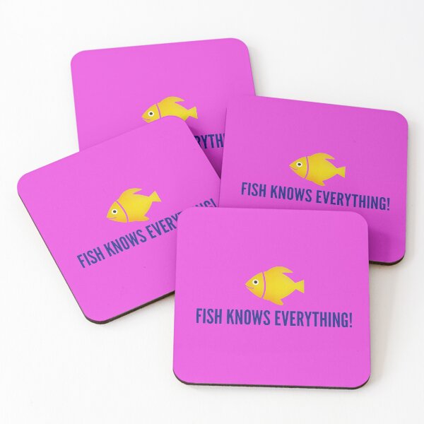 Item preview, Fish knows everything! designed and sold by mstfcntrk.