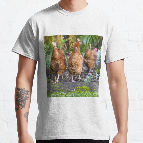 Feather Friends Collection - Chicken Bottoms Classic T-Shirt