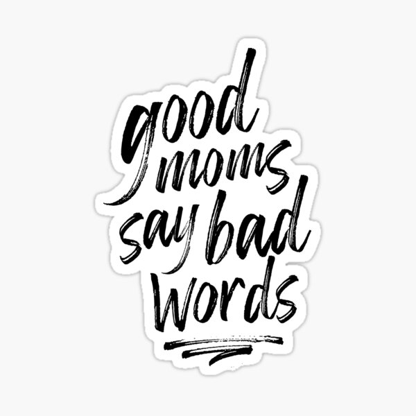 Bad Words Stickers Redbubble