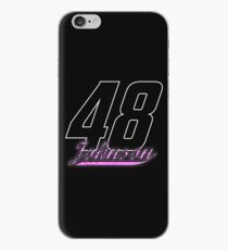 Jimmie Johnson #48 dark backgrounds iPhone Case