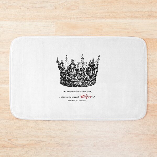 Item preview, Cruel Prince  by Holly Black - Bookish Quote - Black and Red designed and sold by hayadesigns.