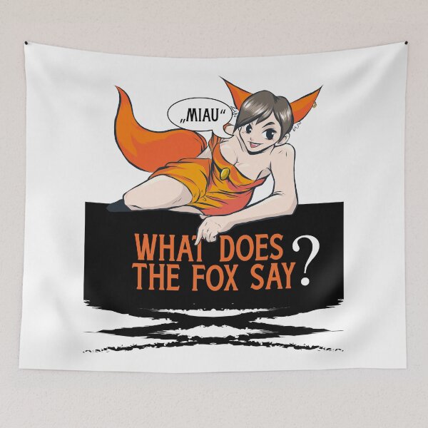 Item preview, Fox Cats Girls Cosplay Anime Humor. designed and sold by emphatic.