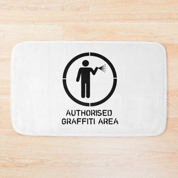 Item preview, Authorized Graffiti Area designed and sold by Cortek.