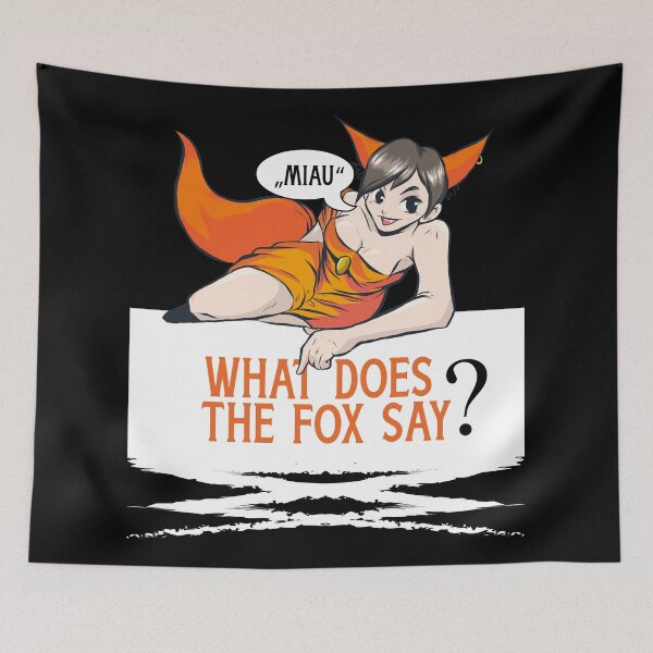 Item preview, Fox Cats Girls Cosplay Anime Humor. designed and sold by emphatic.