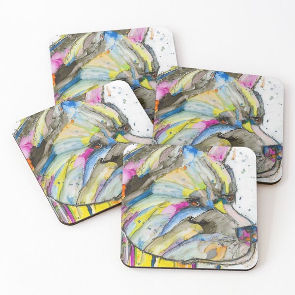 Item preview, Colorful Akita dog  designed and sold by Peta Wakeham.