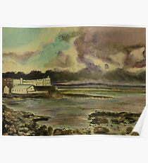 Storm approaching Portstewart, Northern Ireland Poster