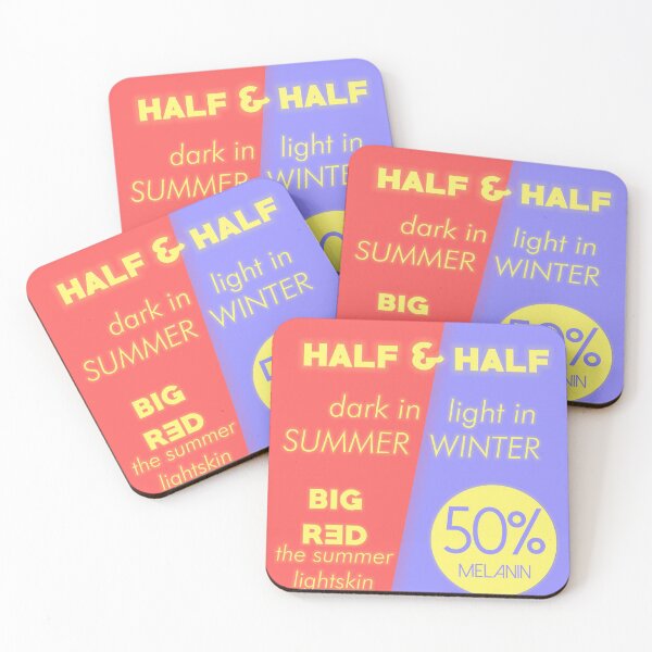 Item preview, Half & Half Summer Lightskin designed and sold by BIGR3D.