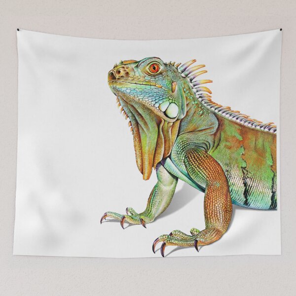 Item preview, Iguana Portrait designed and sold by Salmoneggs.
