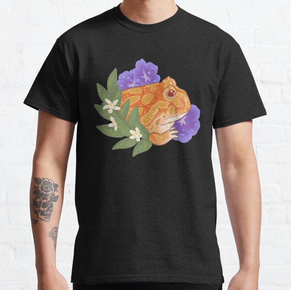 Horned Frog and Geranium Classic T-Shirt