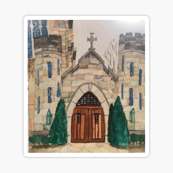 All Saints' during the Fall Sticker