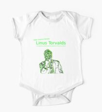 Linux Open Source Heroes - Linus Torvalds One Piece - Short Sleeve