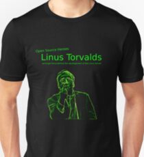 Linux Open Source Heroes - Linus Torvalds Unisex T-Shirt