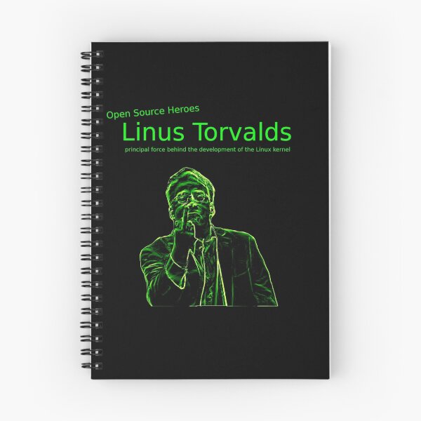 Item preview, Linux Open Source Heroes - Linus Torvalds designed and sold by boscorat.