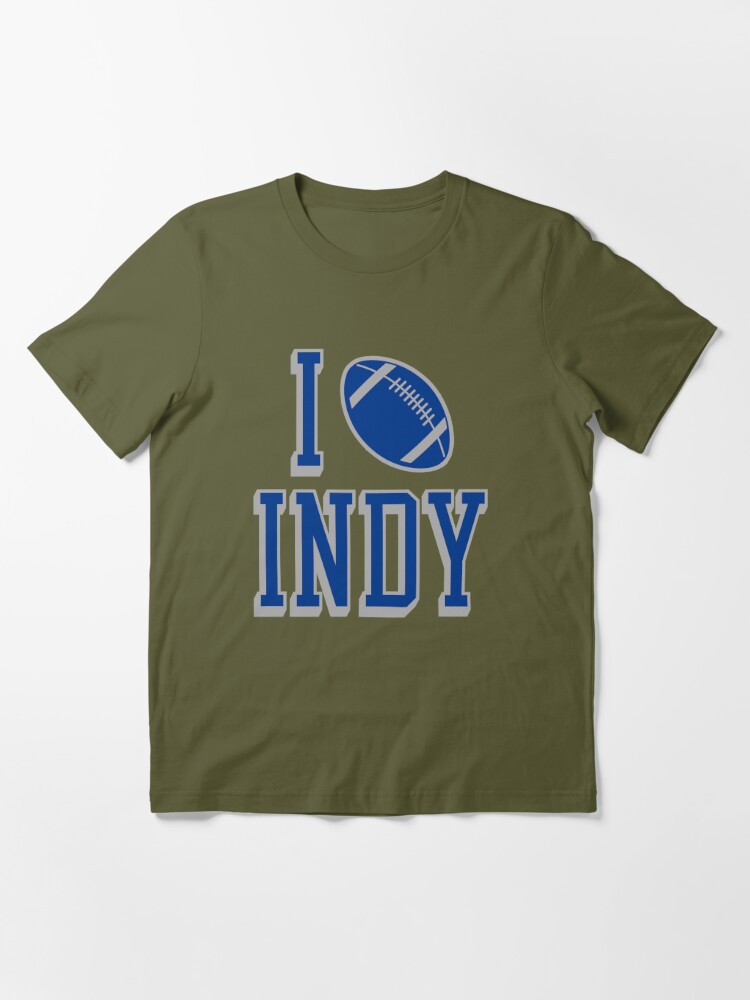 Indy Retro Football-White T Shirt Cotton 6XL Retro Vintage Andrew Luck Ty  Hilton Peyton Manning Colts I Love Indy I Love