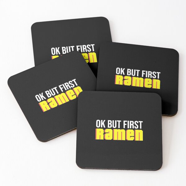 Item preview, Ok But First Ramen designed and sold by krishnesh.