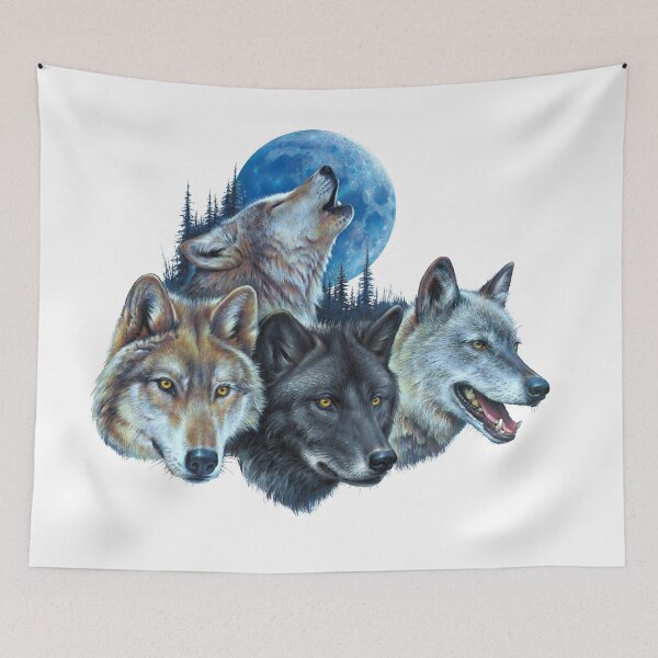 Item preview, Wolf Collage designed and sold by Salmoneggs.