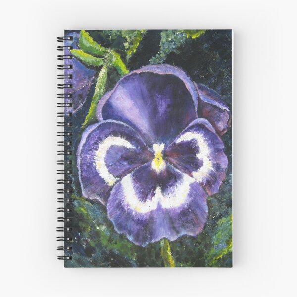 Item preview, The Giant Purple Pansy Acrylic Painting designed and sold by Heatherian.